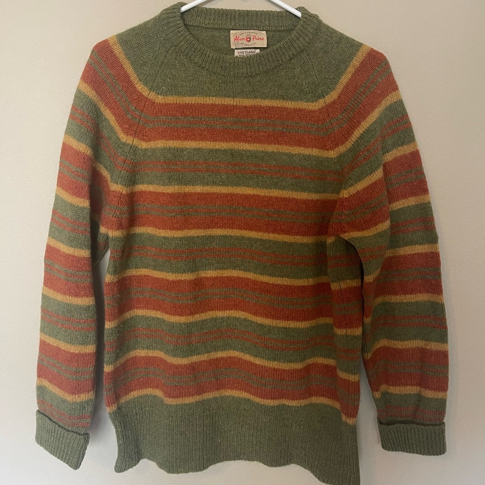 Alan Paine striped sweater